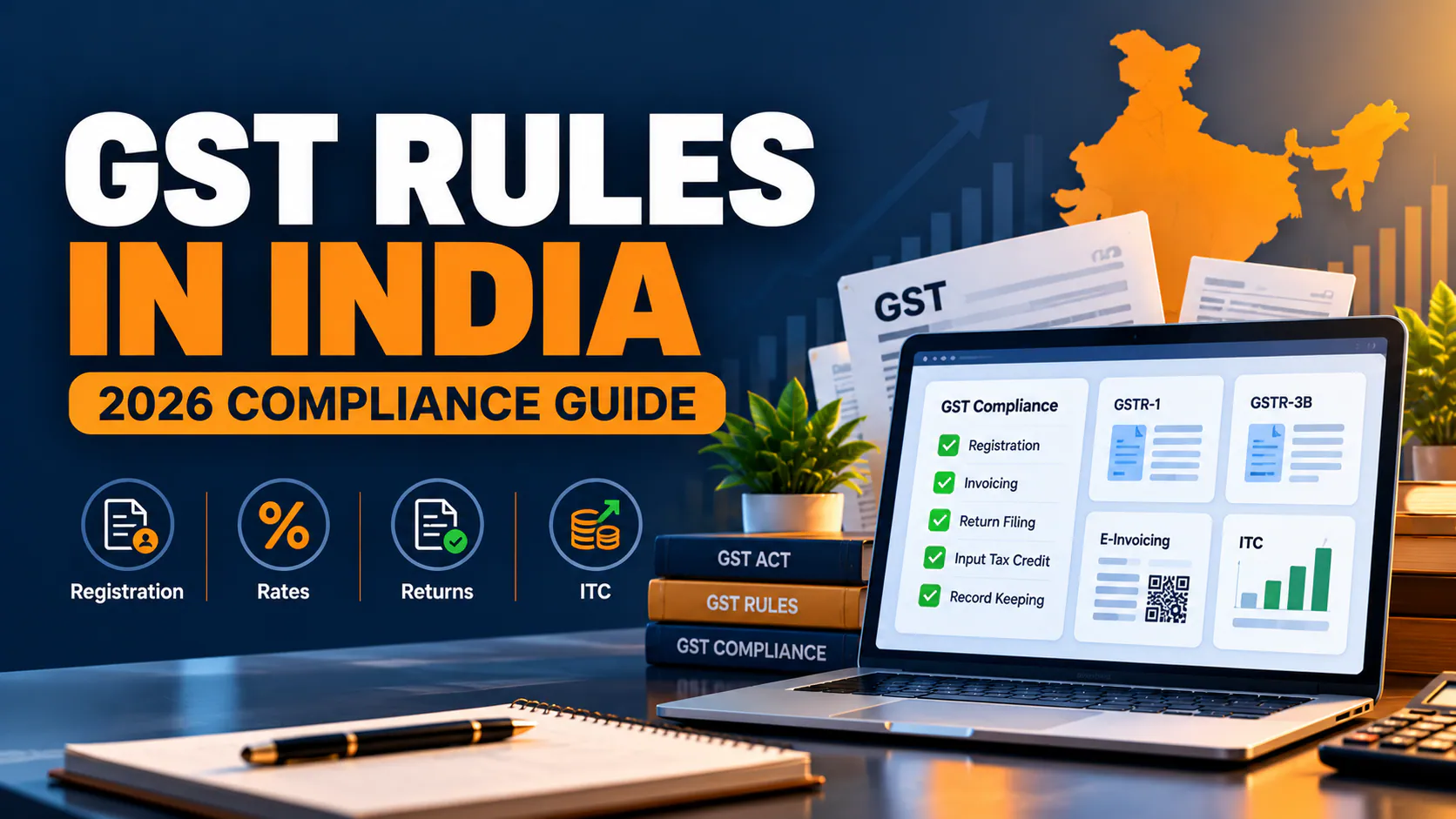 GST Rules in India 2026: Rates, Registration & Filing Guide