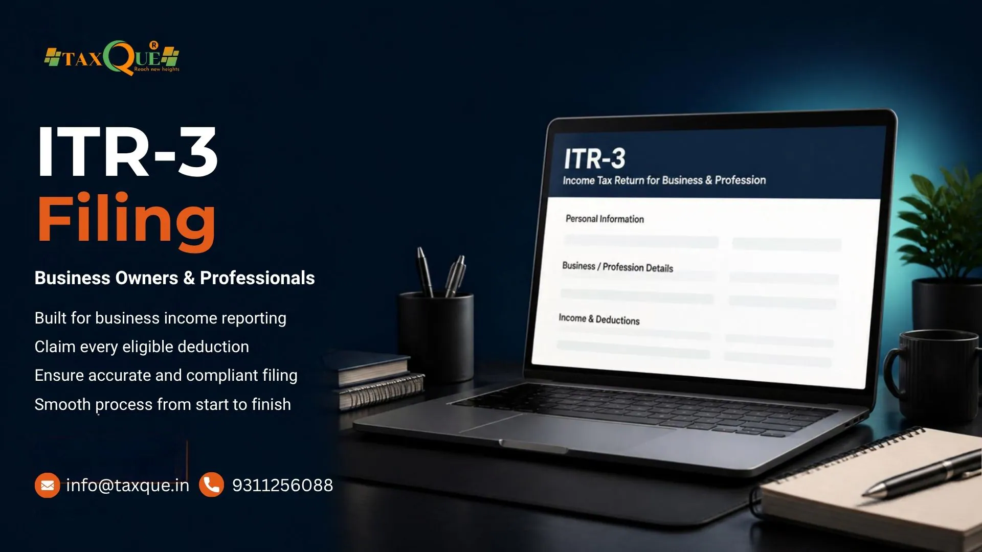 ITR-3 Filing