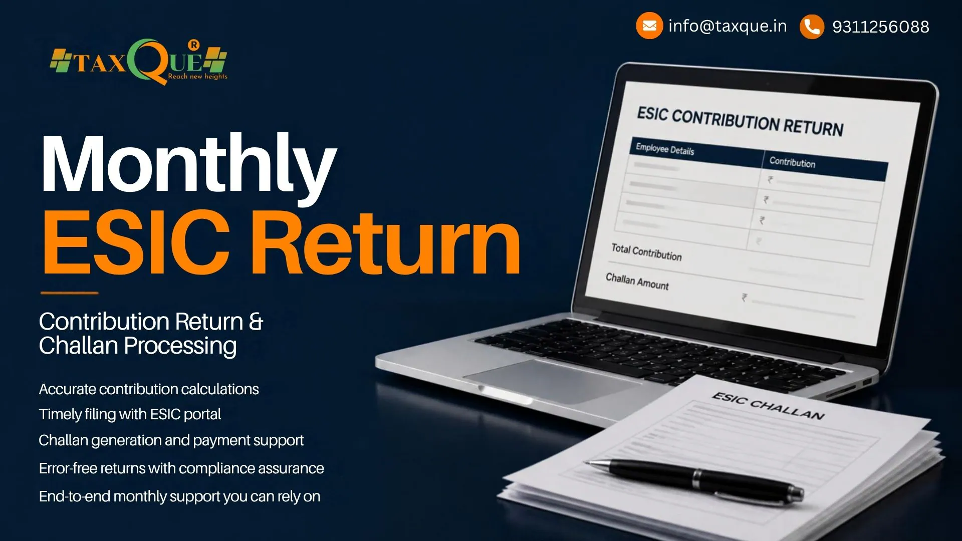 ESI Return Filing
